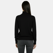 Women's 100% Pure Merino Wool Roll Neck Jumper