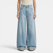 Women's Wide-Leg High-Waisted Jeans