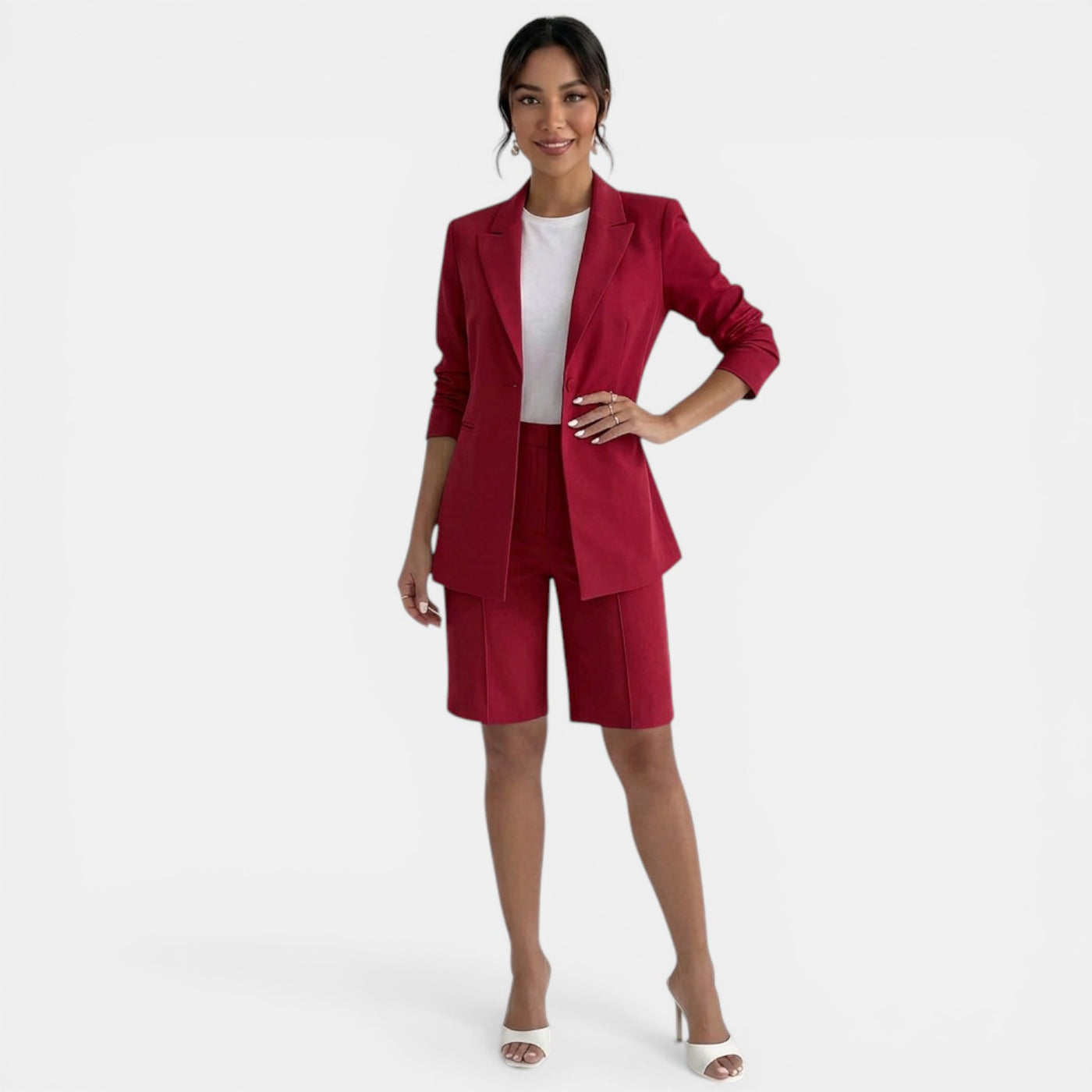 Conjunto Blazer Shorts Mujer