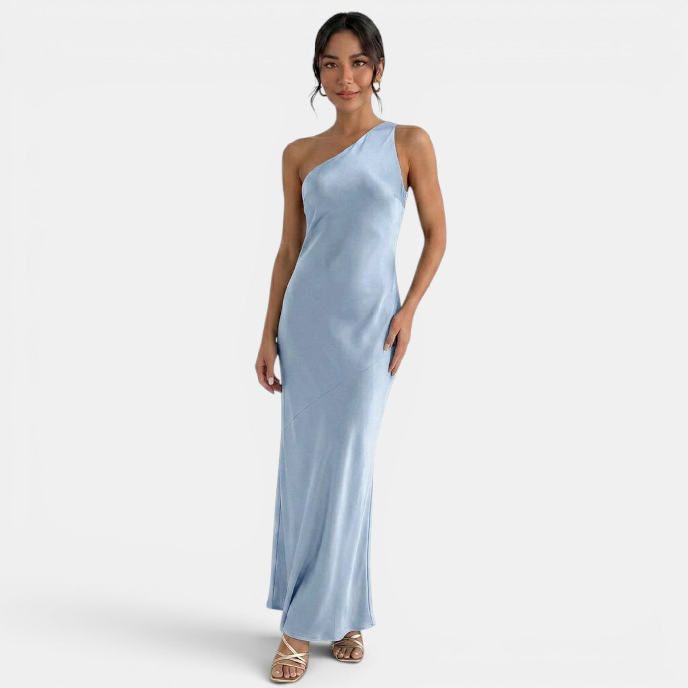 Open-back Lace Maxi Dress