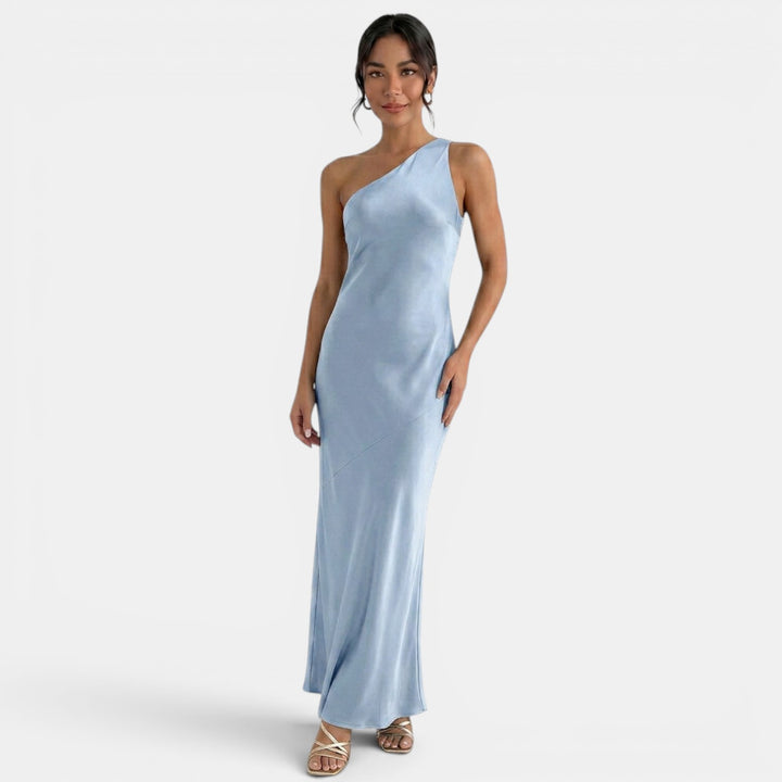 Vestido Largo Encaje Espalda Abierta
