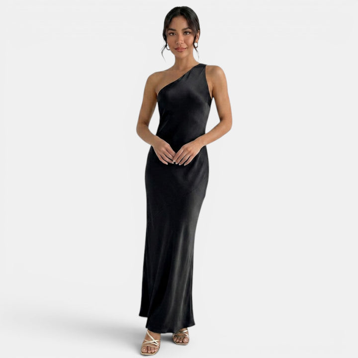 Vestido Largo Encaje Espalda Abierta