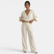 Women's Linen Summer Pant Set