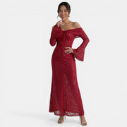 Women's Lace Maxi Dress