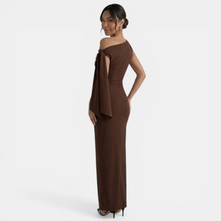 Vestido Maxi Mujer Lazo