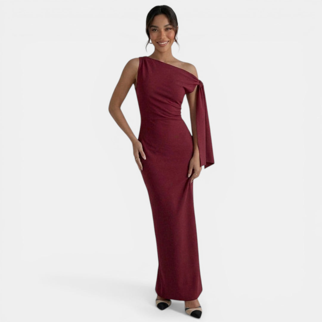 Vestido Maxi Mujer Lazo