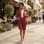 Conjunto Blazer Shorts Mujer