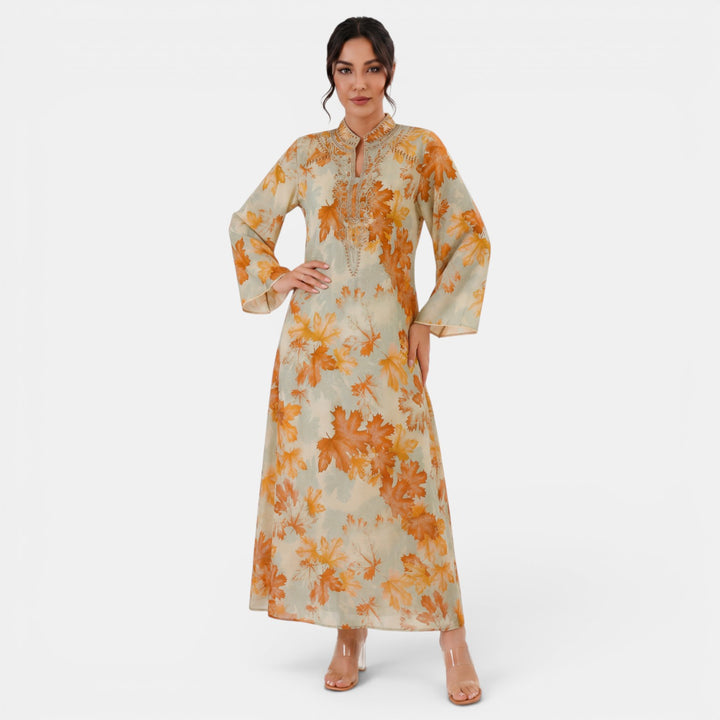 Vestido Largo Floral Mujer Verano