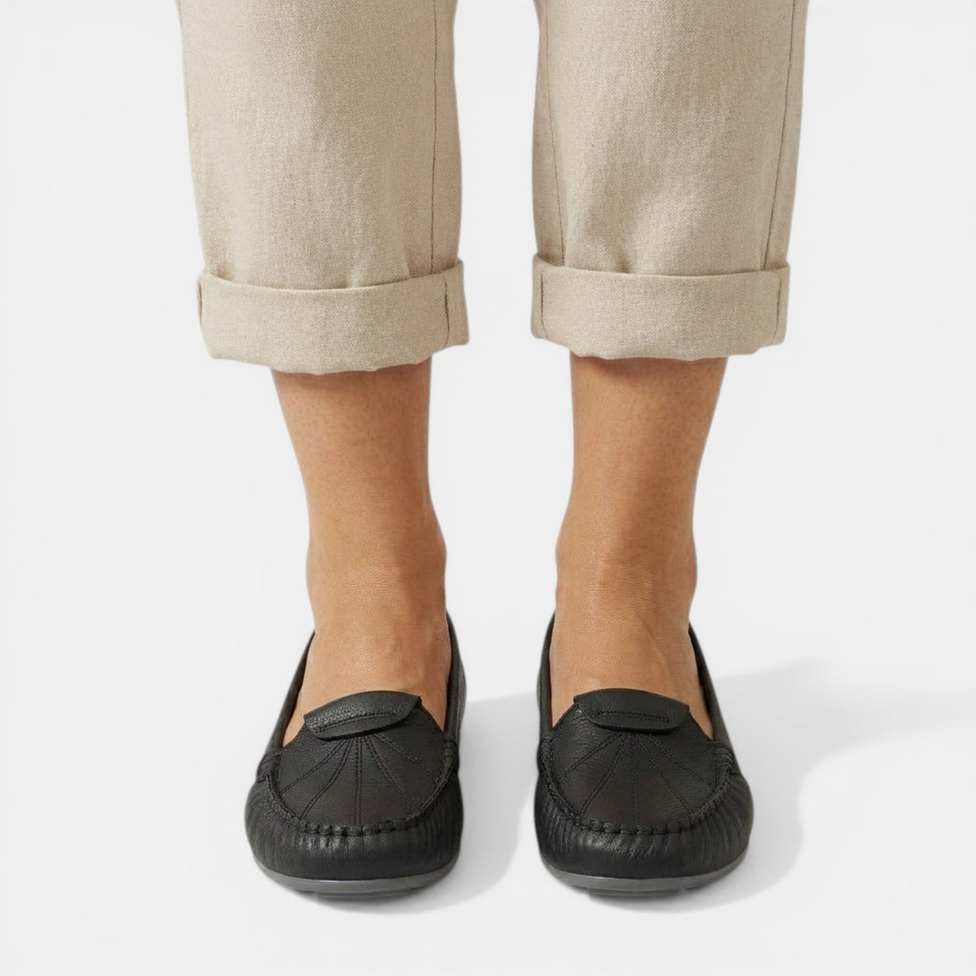 Women's Orthopedic Leather Loafers