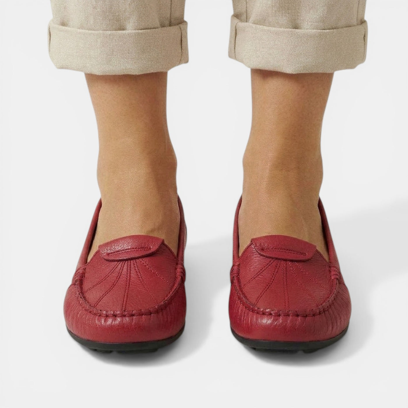 Women's Orthopedic Leather Loafers