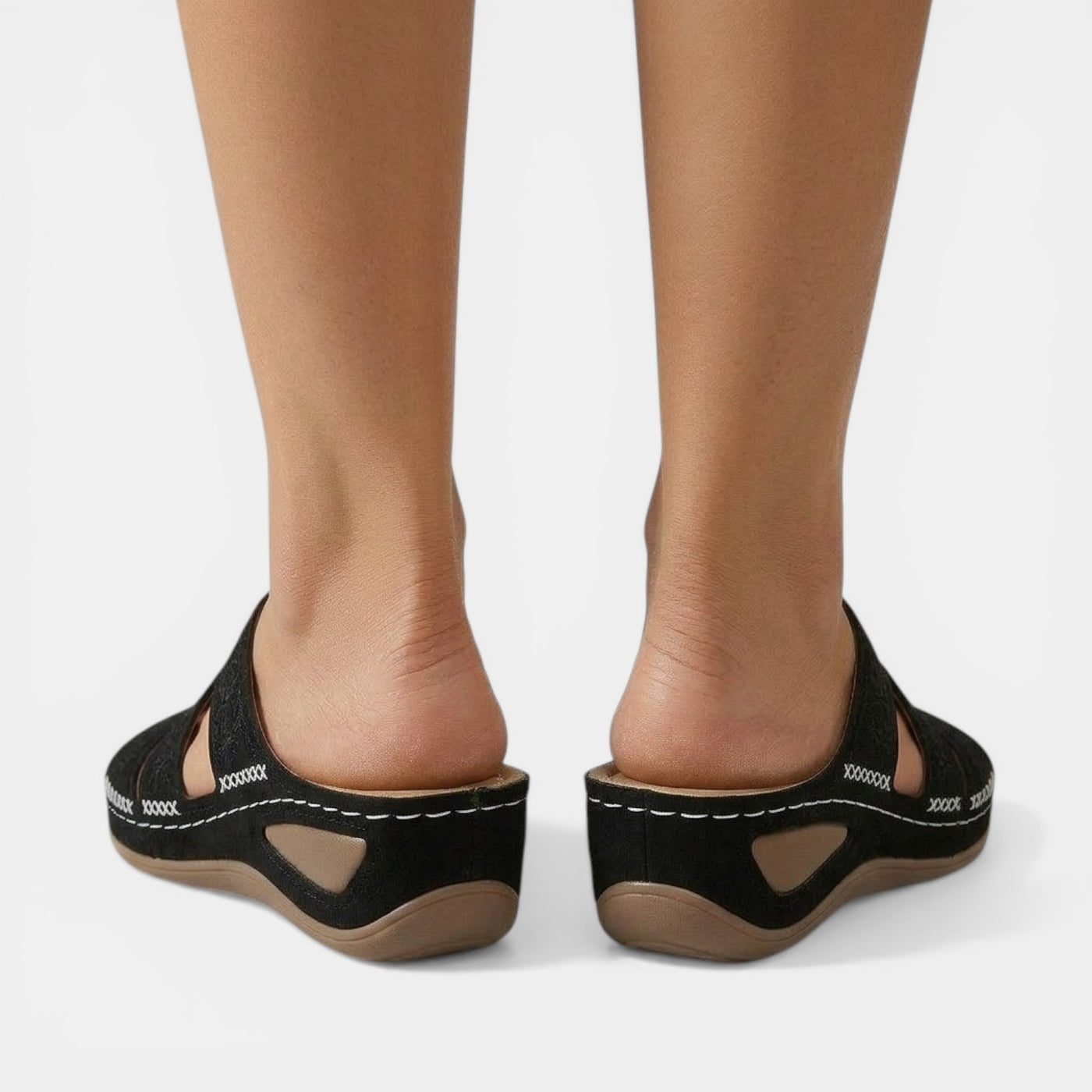 Women's Embroidered Orthopedic Sandals