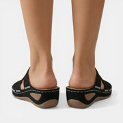 Women's Embroidered Orthopedic Sandals