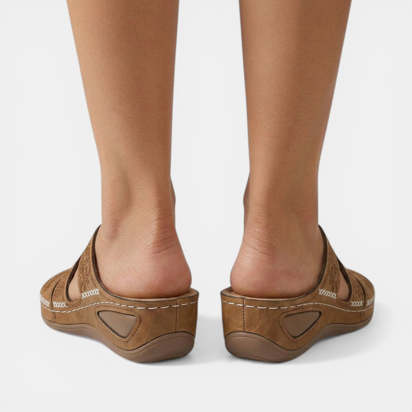 Women's Embroidered Orthopedic Sandals