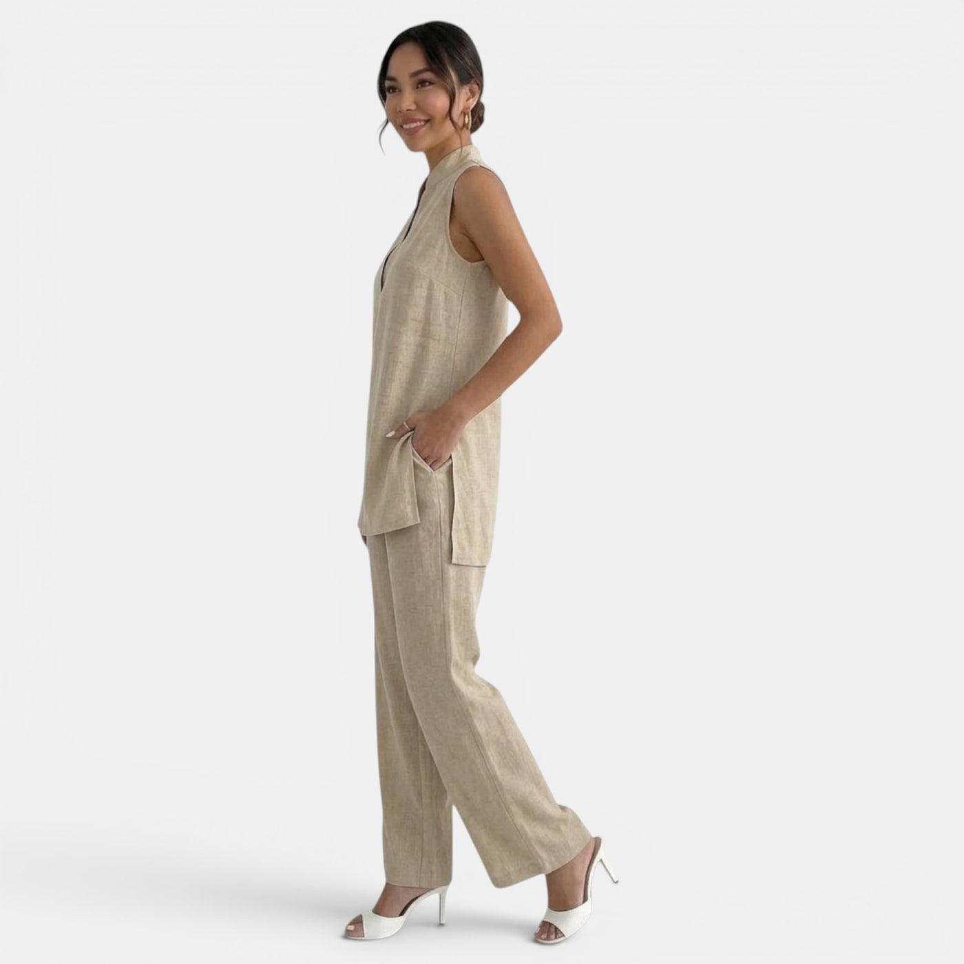 Women's Linen Summer Set