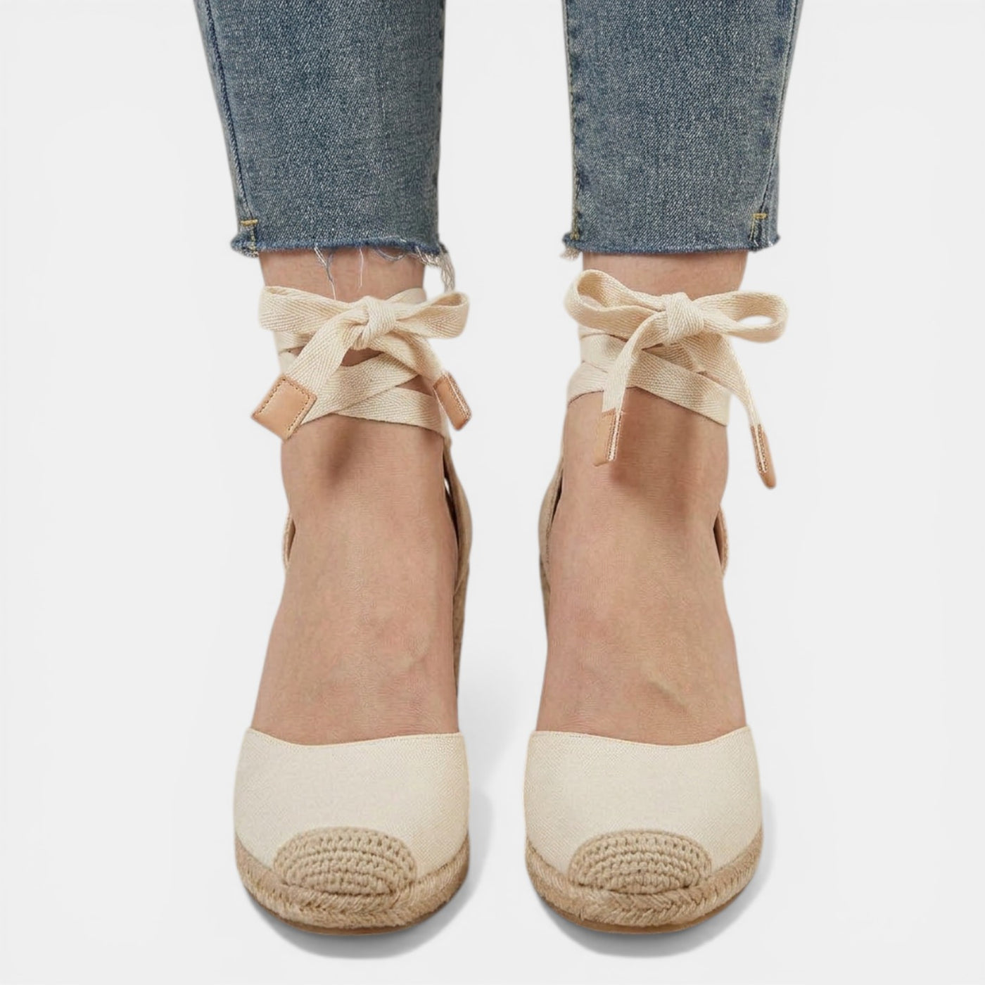 Women's Lace Heel Sandals