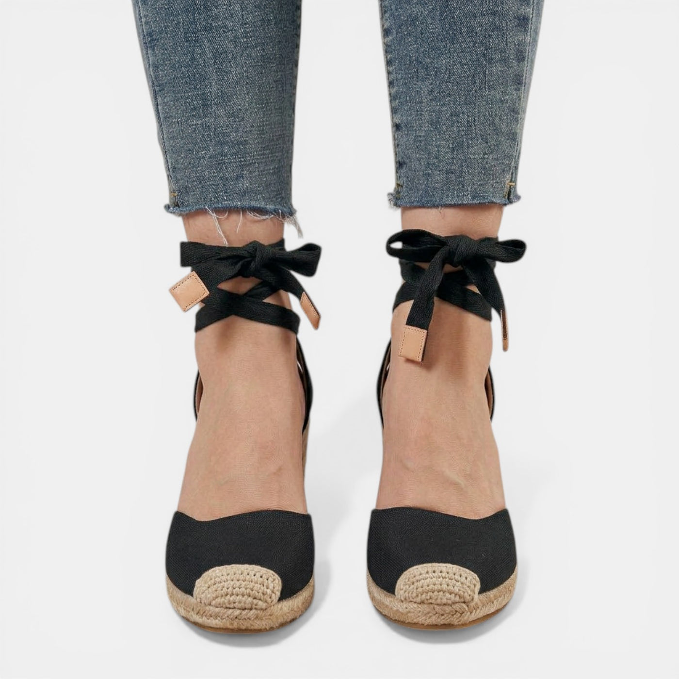 Women's Lace Heel Sandals