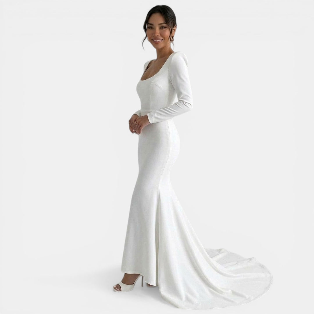 Vestido Novia Sirena Maxi