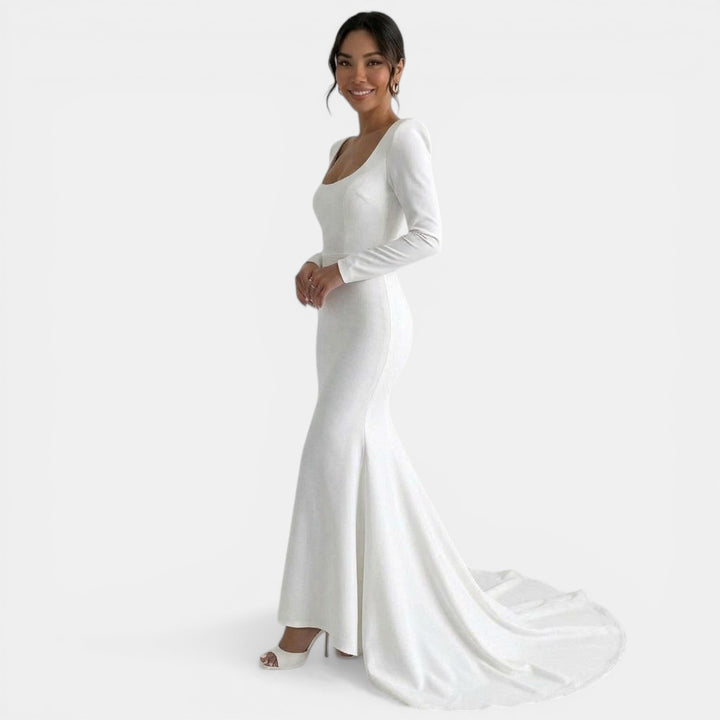 Vestido Novia Sirena Maxi