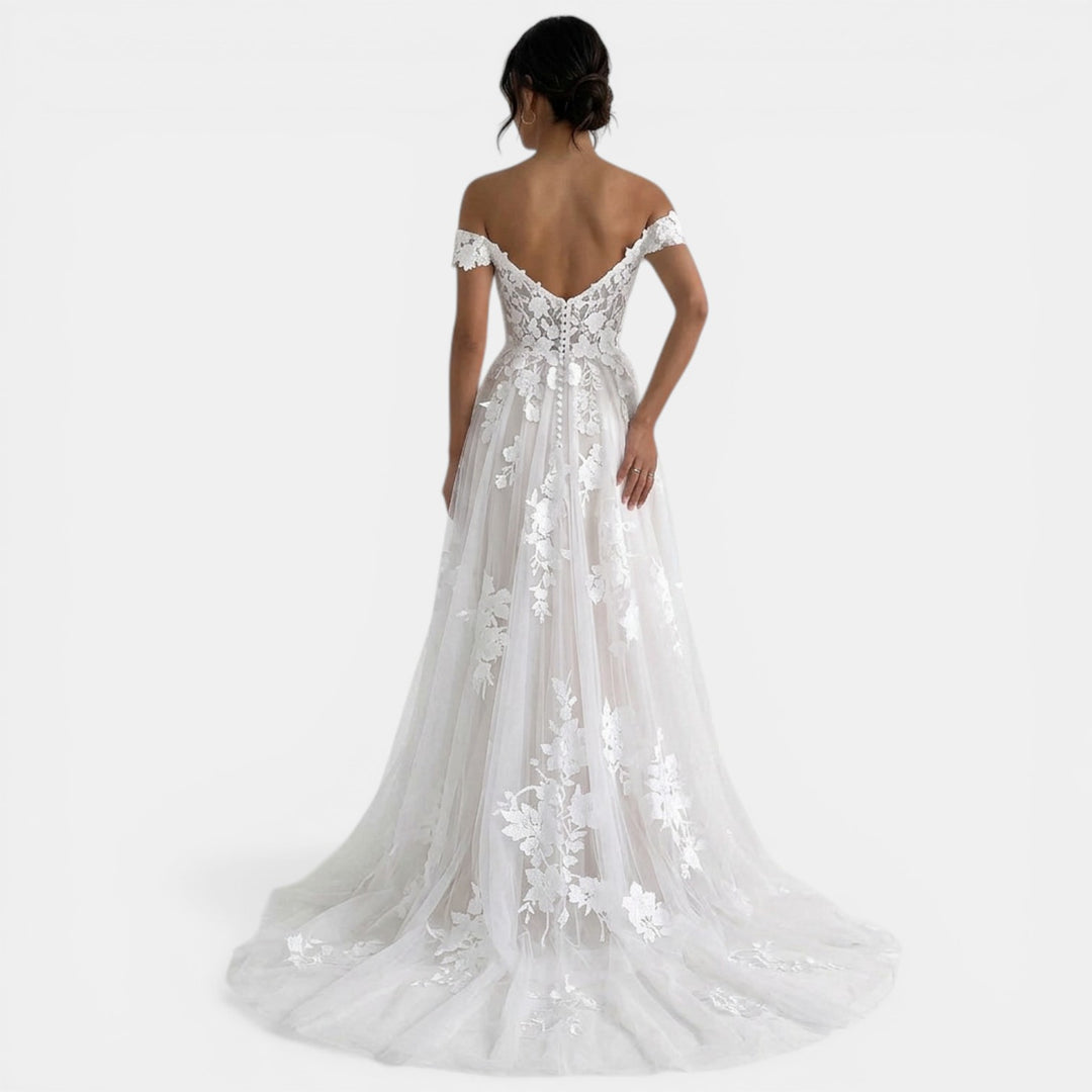 Maxi Princess Lace Wedding Dress