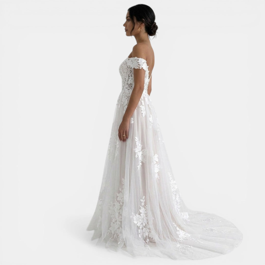 Maxi Princess Lace Wedding Dress