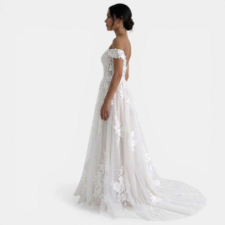 Maxi Princess Lace Wedding Dress