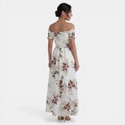Women's Floral Boho Maxi Dress
