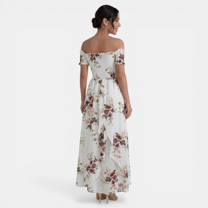 Vestido Maxi Boho Floral Mujer