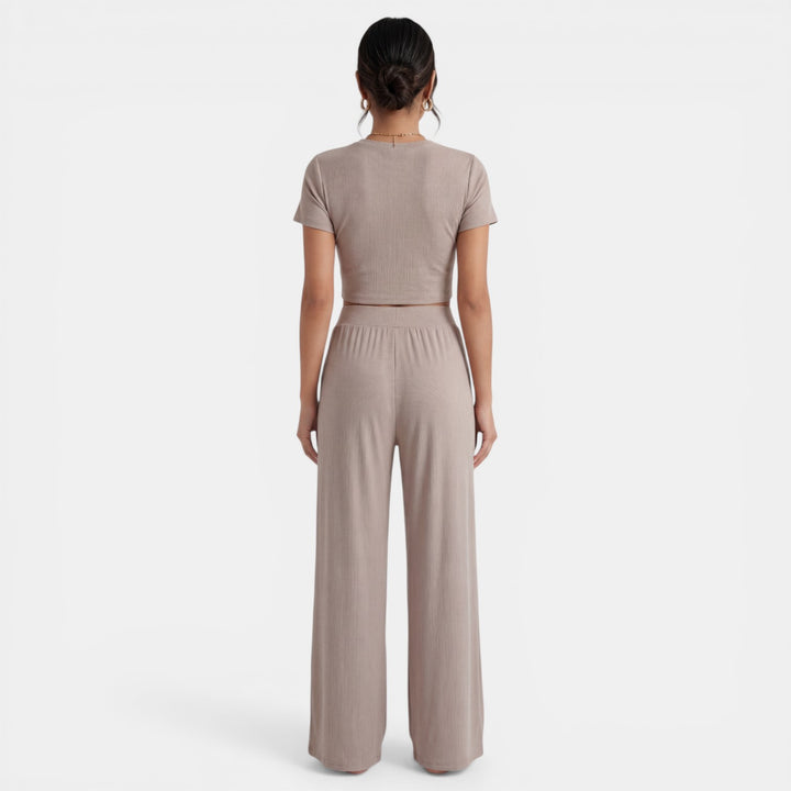 Conjunto Mujer Verano Camiseta y Pantalón