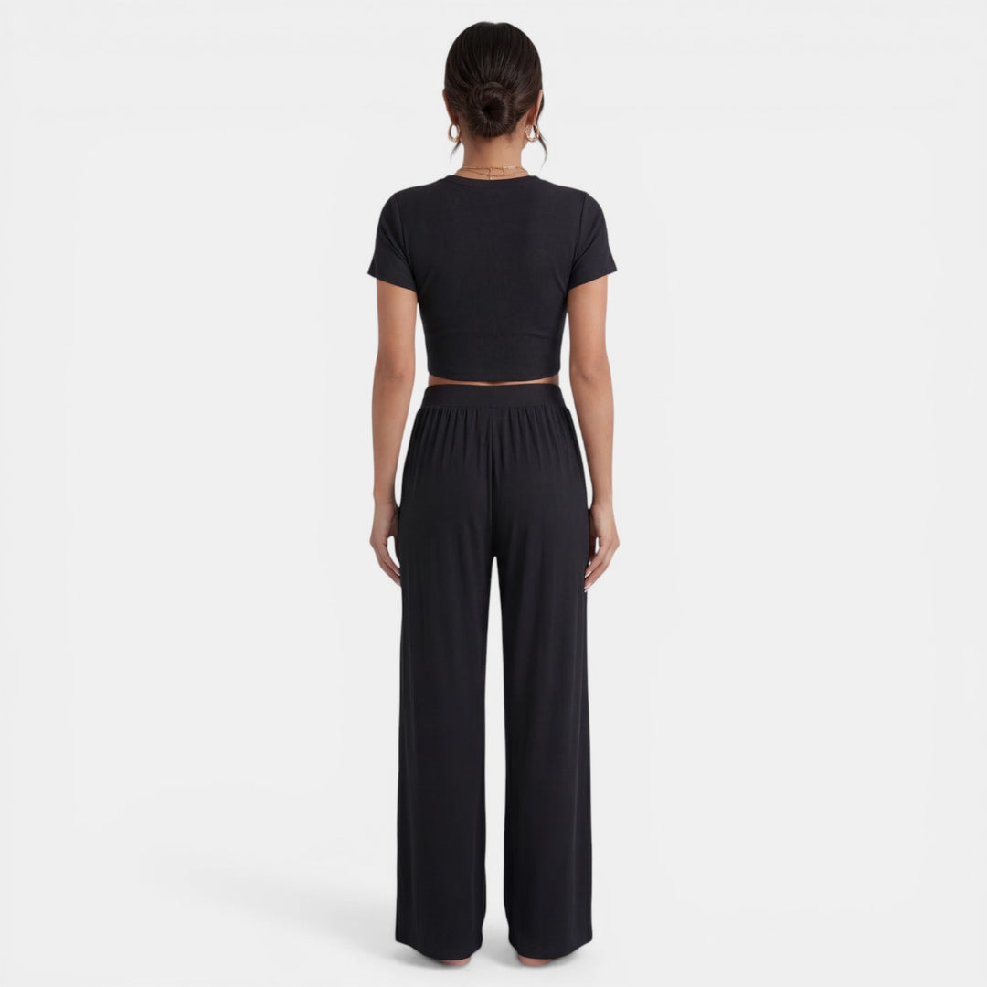 Conjunto Mujer Verano Camiseta y Pantalón