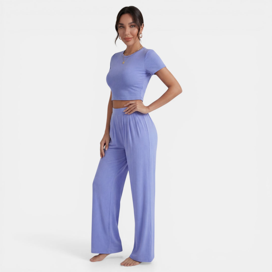 Conjunto Mujer Verano Camiseta y Pantalón