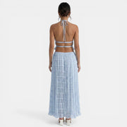 Conjunto Halter Mujer Verano Elegante