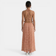Conjunto Halter Mujer Verano Elegante