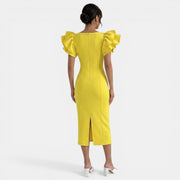 Women's Elegant Midi Dress