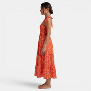 Women's Geometric Print Midi Dress