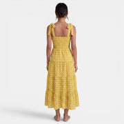 Women's Geometric Print Midi Dress