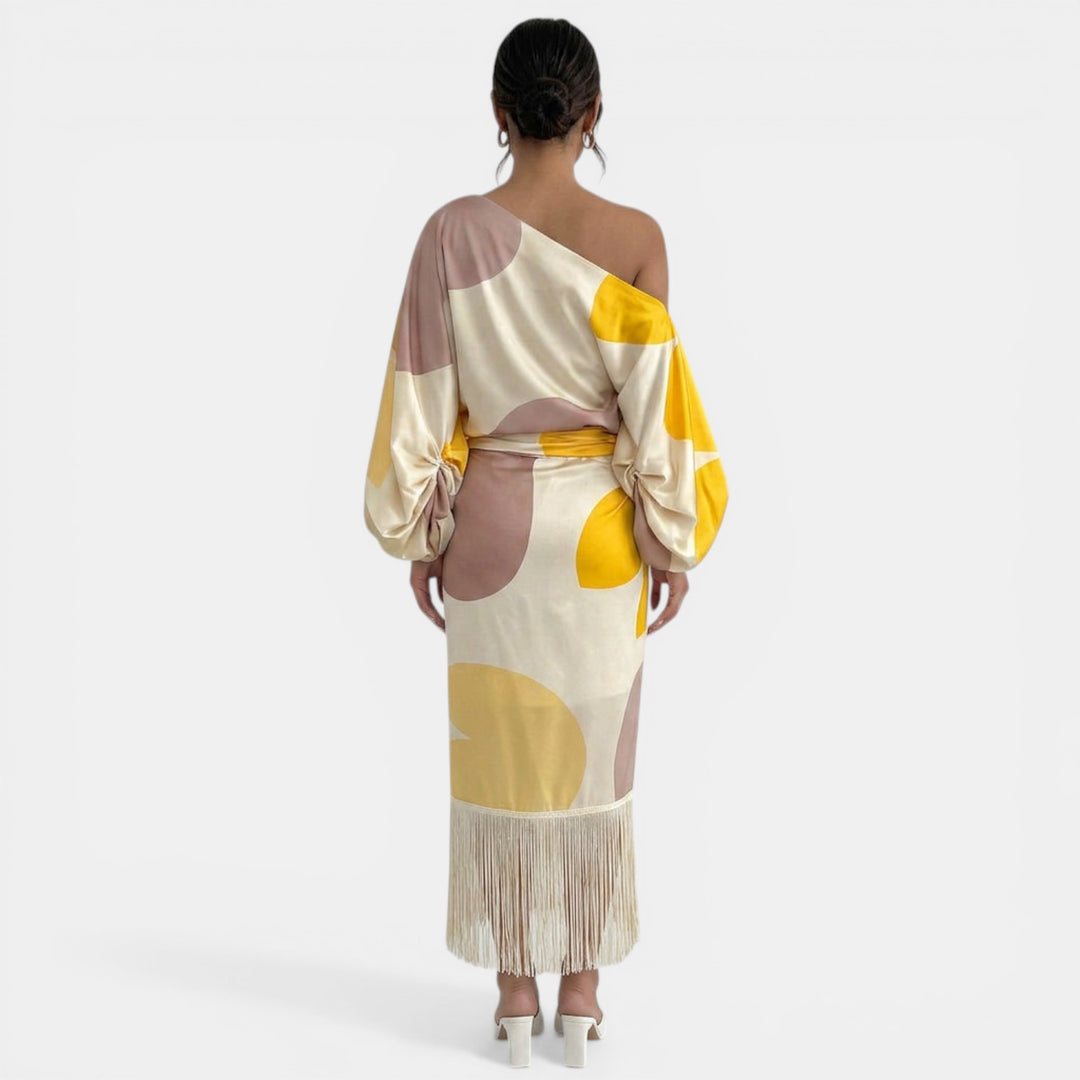 Elegant Asymmetric Set for Women