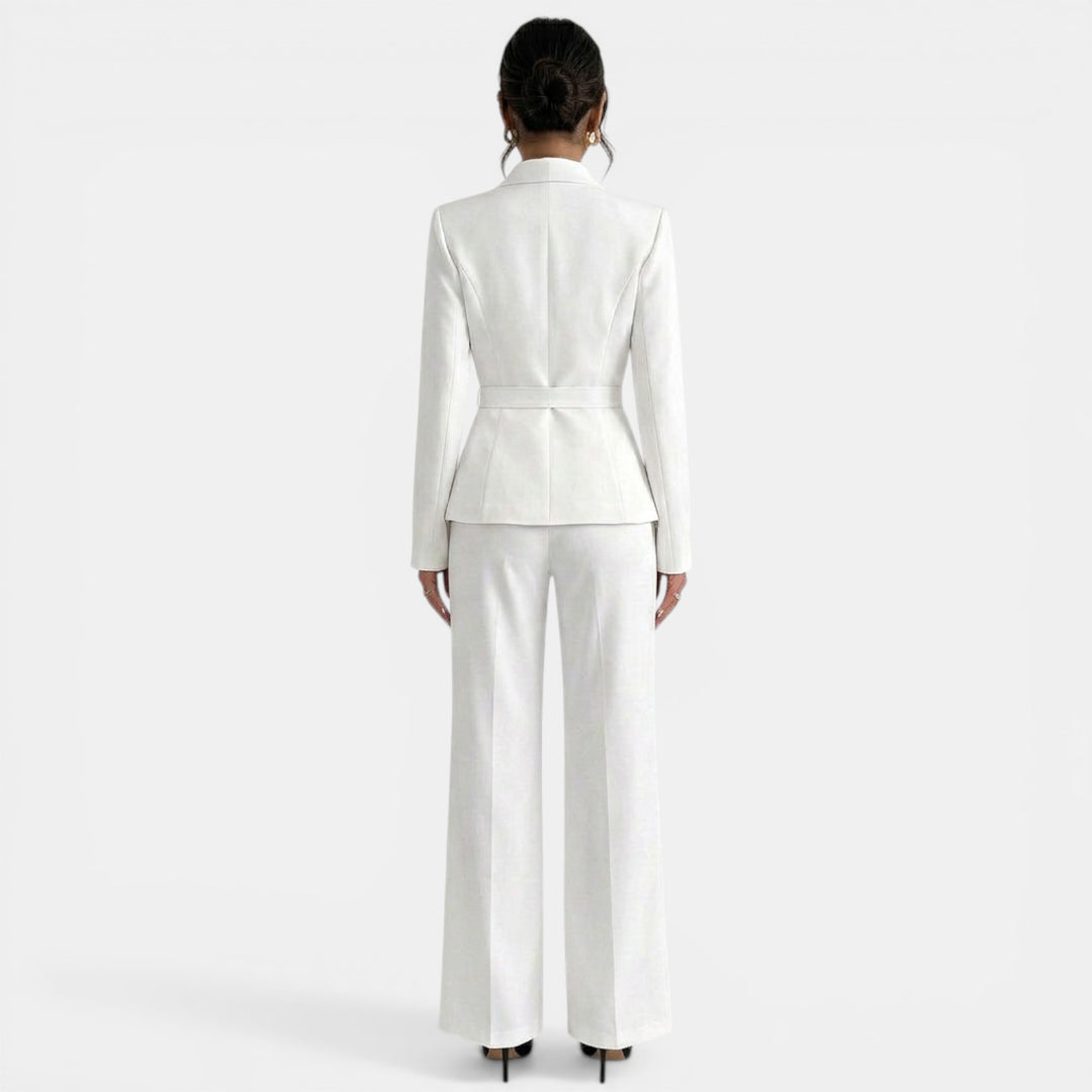 Conjunto Mujer Blanco Elegante