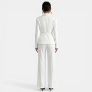 Conjunto Mujer Blanco Elegante