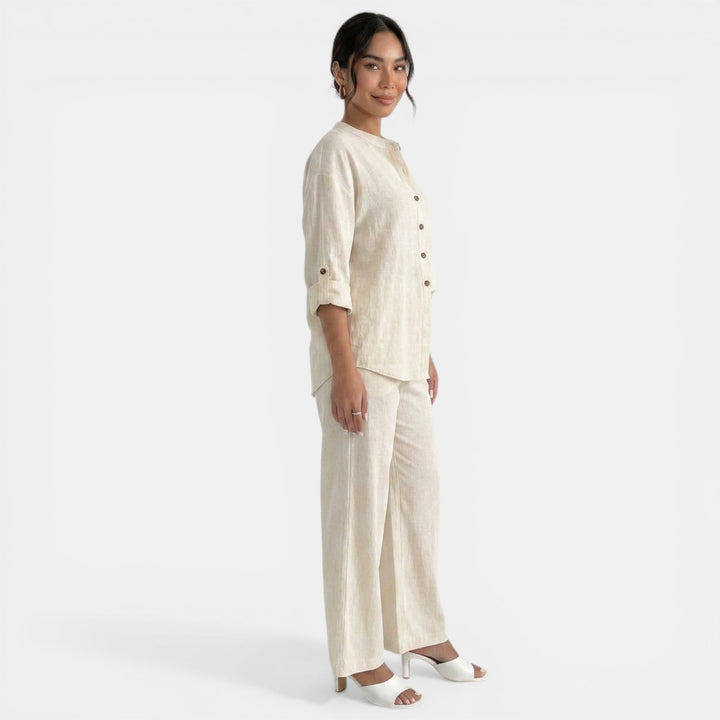 Conjunto Mujer Lino Verano