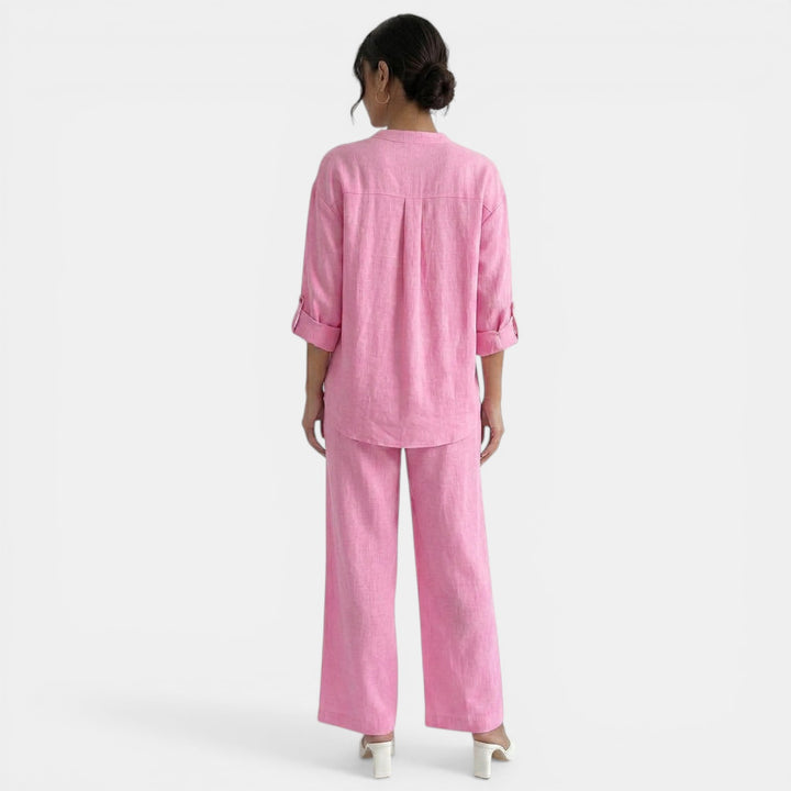 Conjunto Mujer Lino Verano