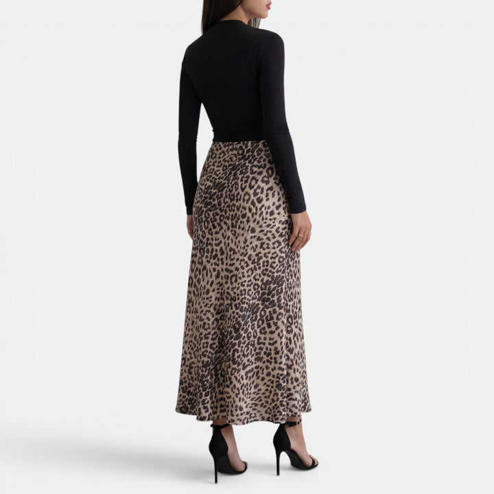 Falda Mujer Leopardo Cola de Sirena