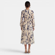 Women's Printed Boho Midi Dress