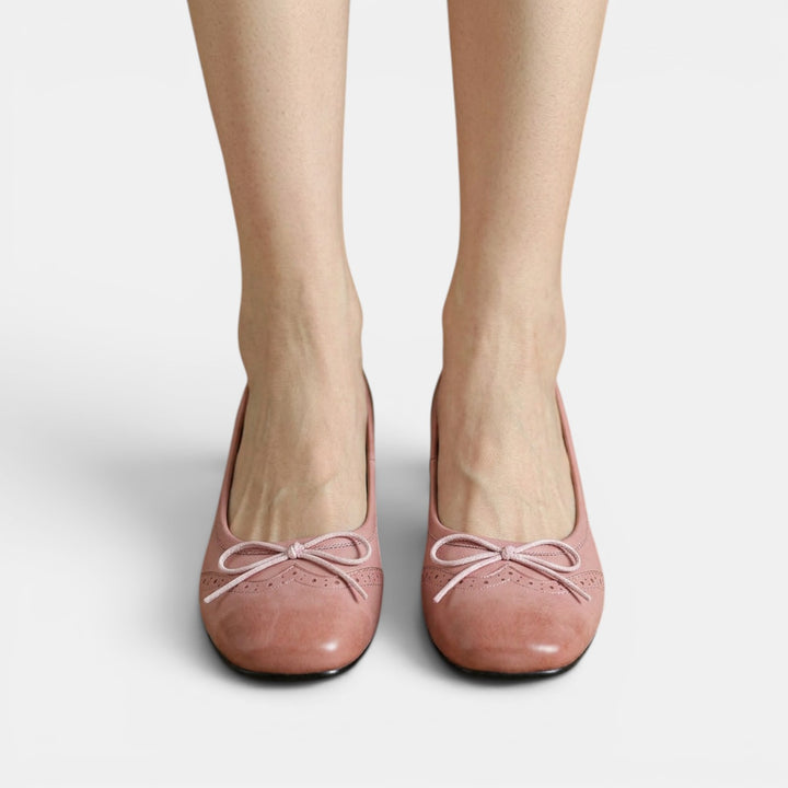 Sandalias Mujer Piel Tacón Medio