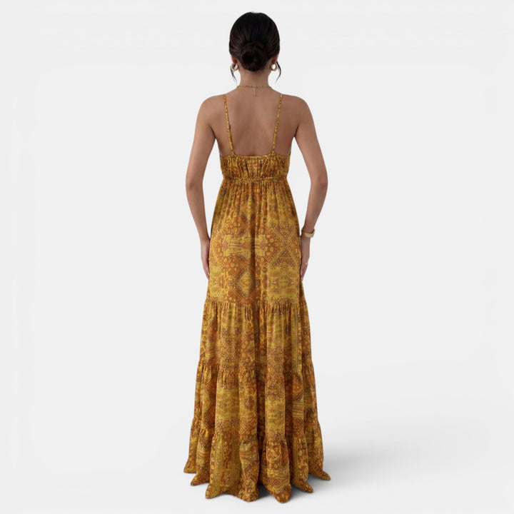 Vestido Largo Boho Mujer Tirantes Verano