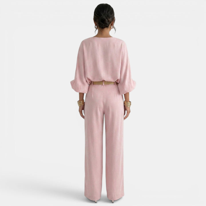 Conjunto Pantalón Lino Verano Mujer