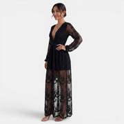 Women's Summer V-Neck Maxi Dress