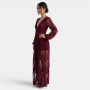 Women's Summer V-Neck Maxi Dress