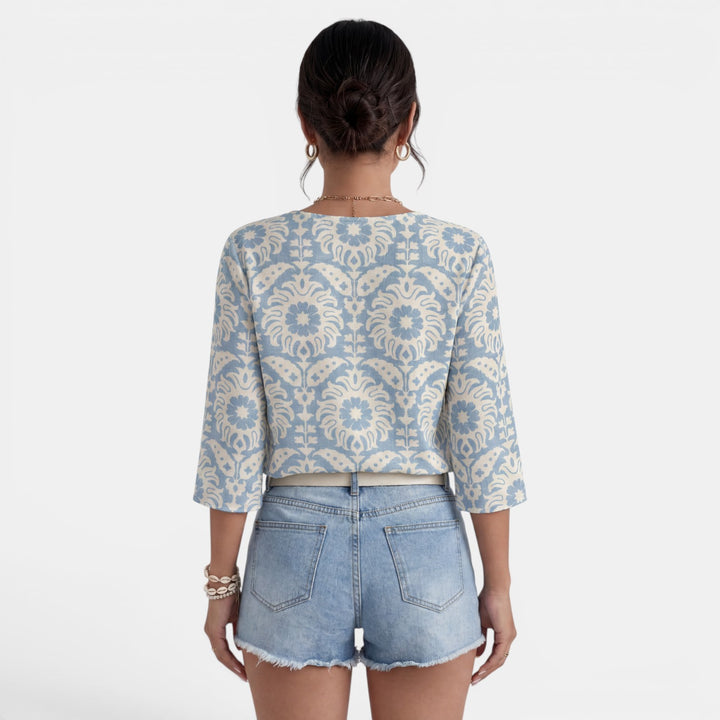 Blusa Boho Mujer Floral