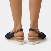 Women's Orthopedic Espadrille Wedge Sandals