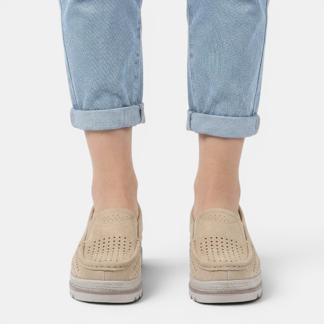 Zapatos Ortopédicos Mujer Cuña Plataforma